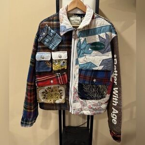 Better with Age Remington Blanket Zip Multicolor Jacket
